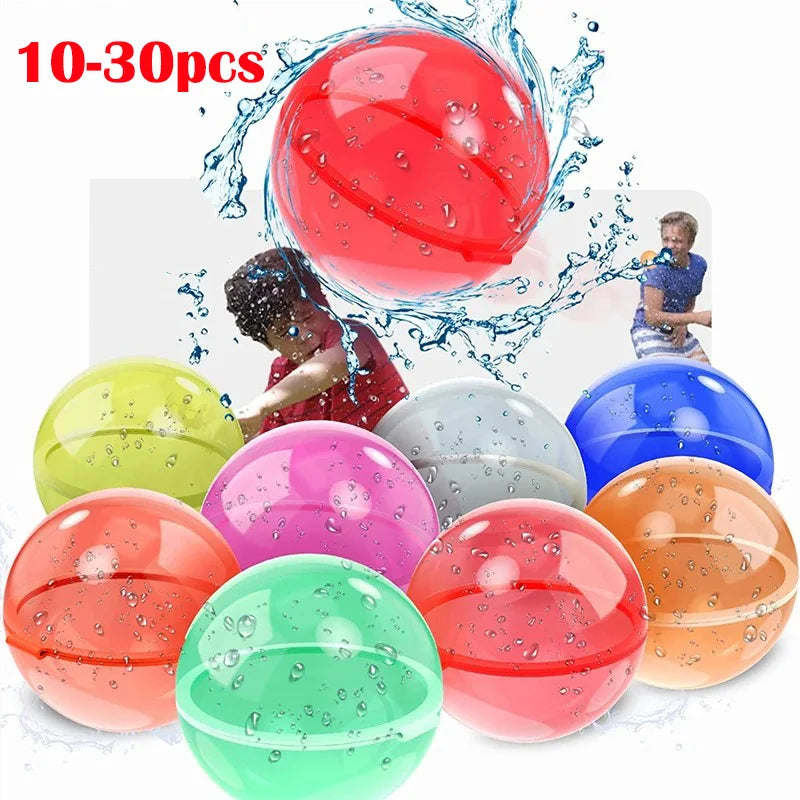 Reusable Water Balloons: Fun for Kids and Adults in Outdoor Activities, Poolside Play, and Summer Games