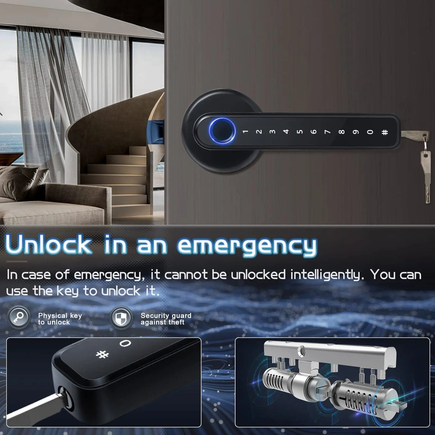 Advanced Digital Smart Lock with Fingerprint Recognition